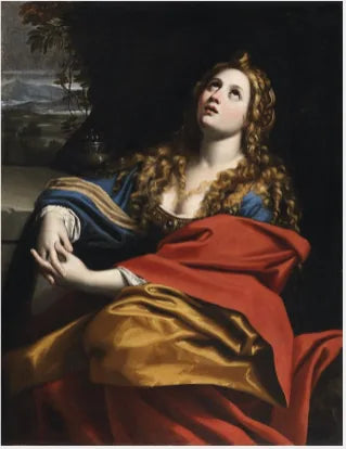 Pyhä Marie-Magdalena - Domenichino