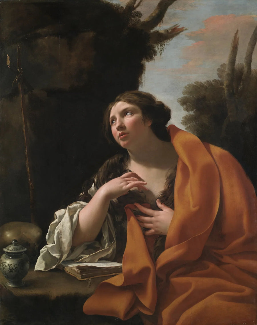 Pyhä Maria Magdaleena - Simon Vouet