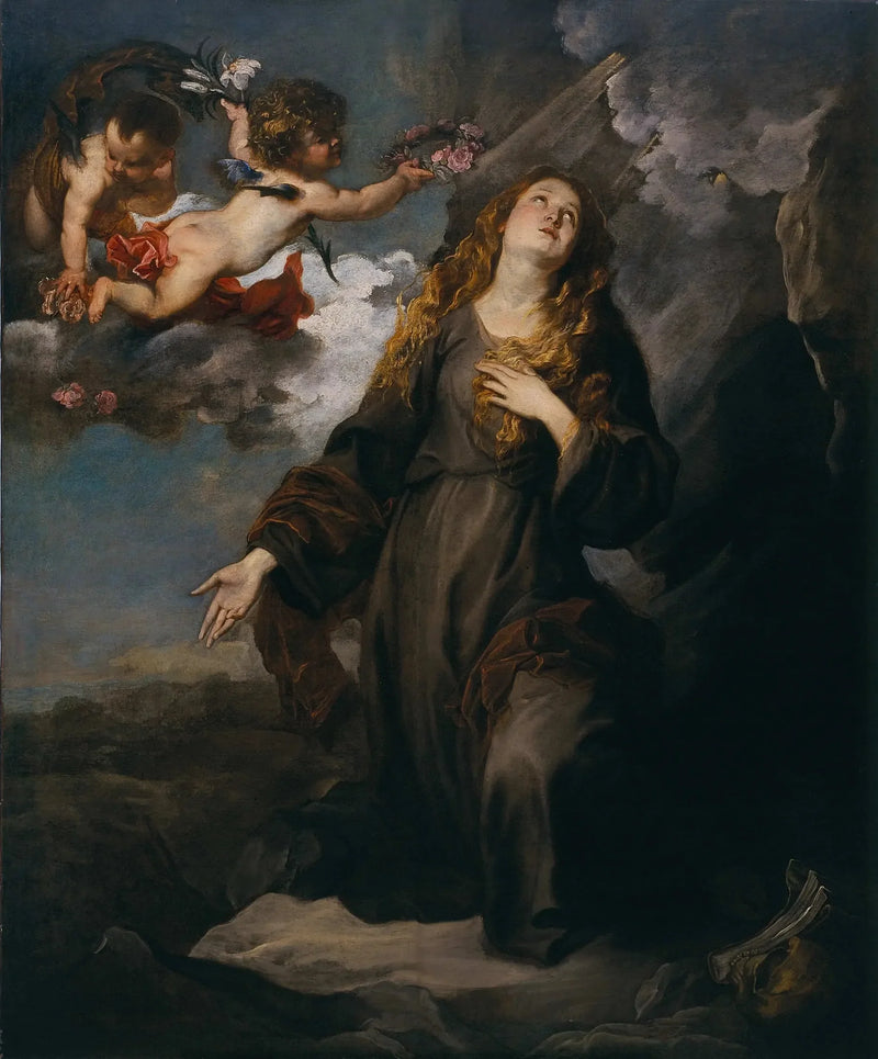 Pyhä Rosalia kirkkaudessa - Antoine van Dyck