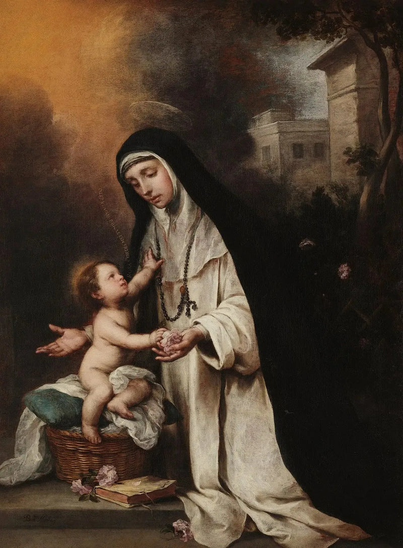 Pyhä Ruusu Lima - Bartolomé Esteban Murillo