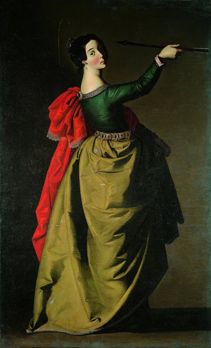 Pyhä Ursula - Francisco de Zurbarán