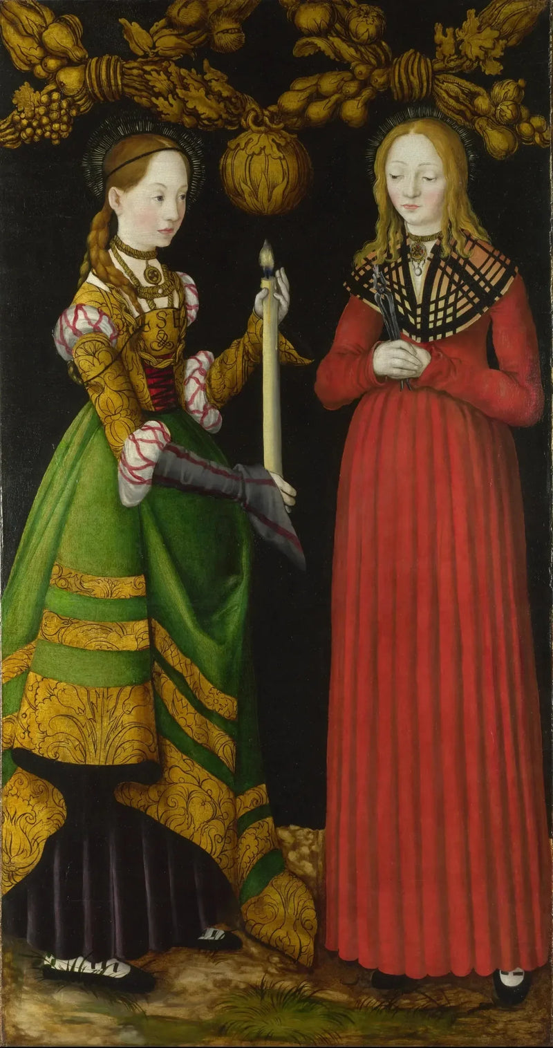 Saintes Geneviève et Apollonie - Lucas Cranach van Elder