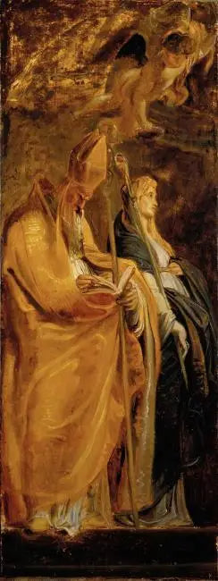 Pyhät Amand ja Walburge - Peter Paul Rubens