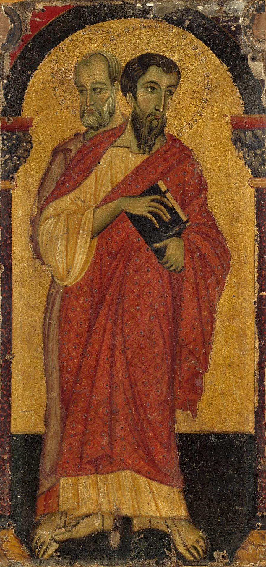 Saint Barthélemy ja Simon - Pyhimys Saint Francisin mestari