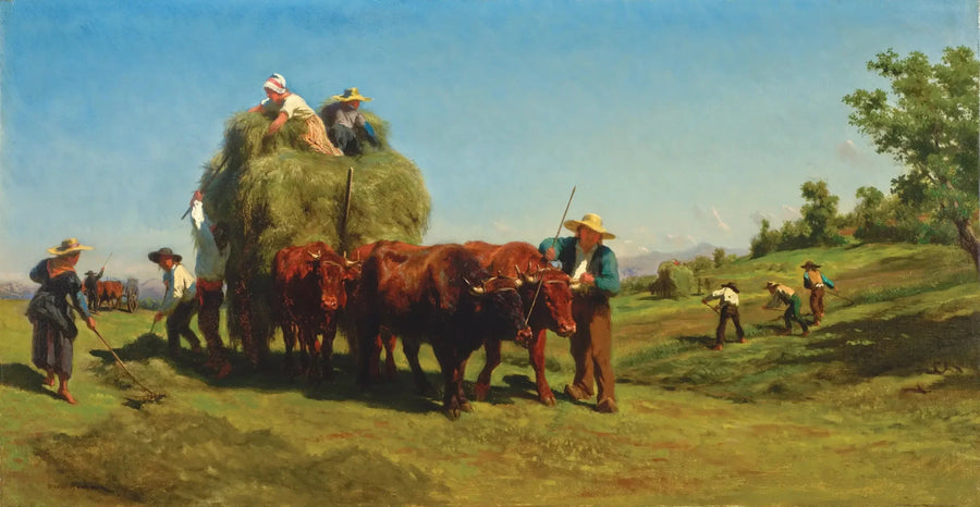 Sadonkorjuun aika - Rosa Bonheur