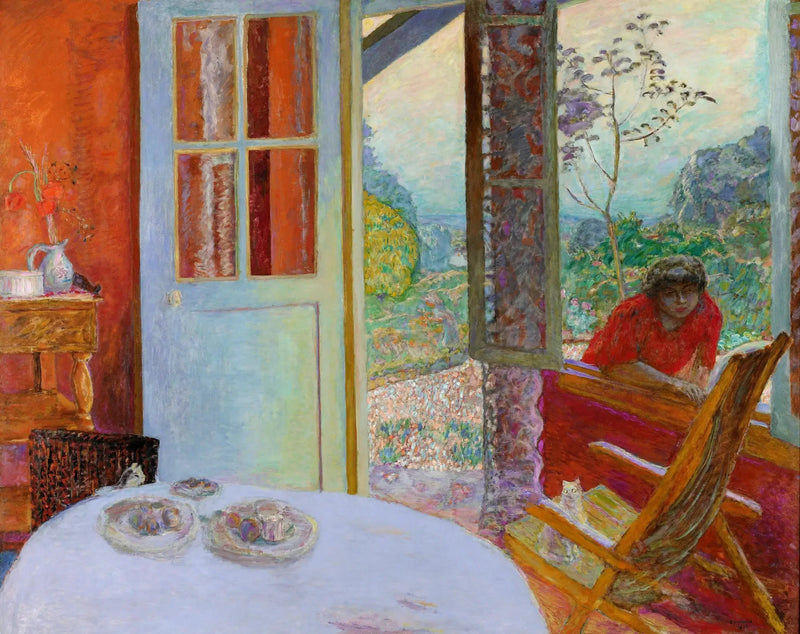 Maalaistalon ruokasali - Pierre Bonnard