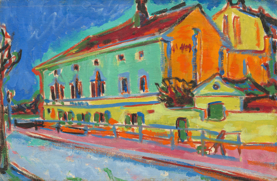 Salle de danse Bellevue [avers] - Ernst Ludwig Kirchner