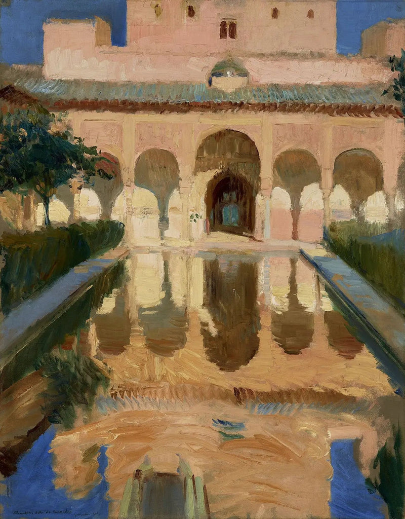 Suurlähettiläiden sali, Alhambra, Granada - Joaquín Sorolla