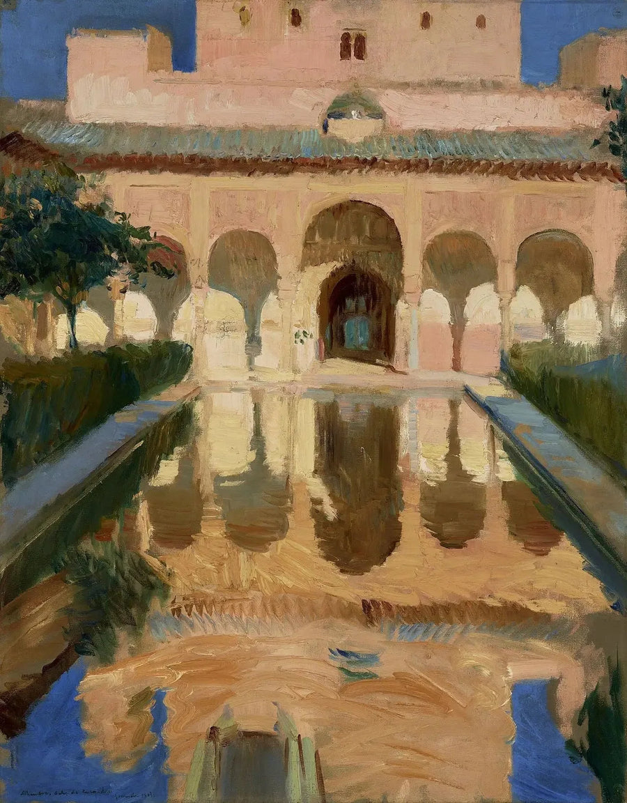 Suurlähettiläiden sali, Alhambra, Granada - Joaquín Sorolla