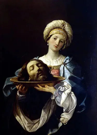 Salomé pyhän Johanneksen Kuun kanssa - Guido Reni