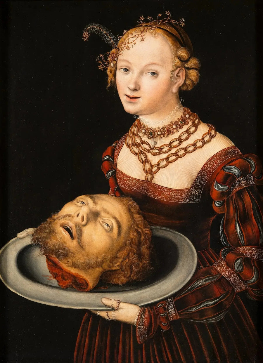 Salomé ja Johannes Kasteen pää - Lucas Cranach vanhempi
