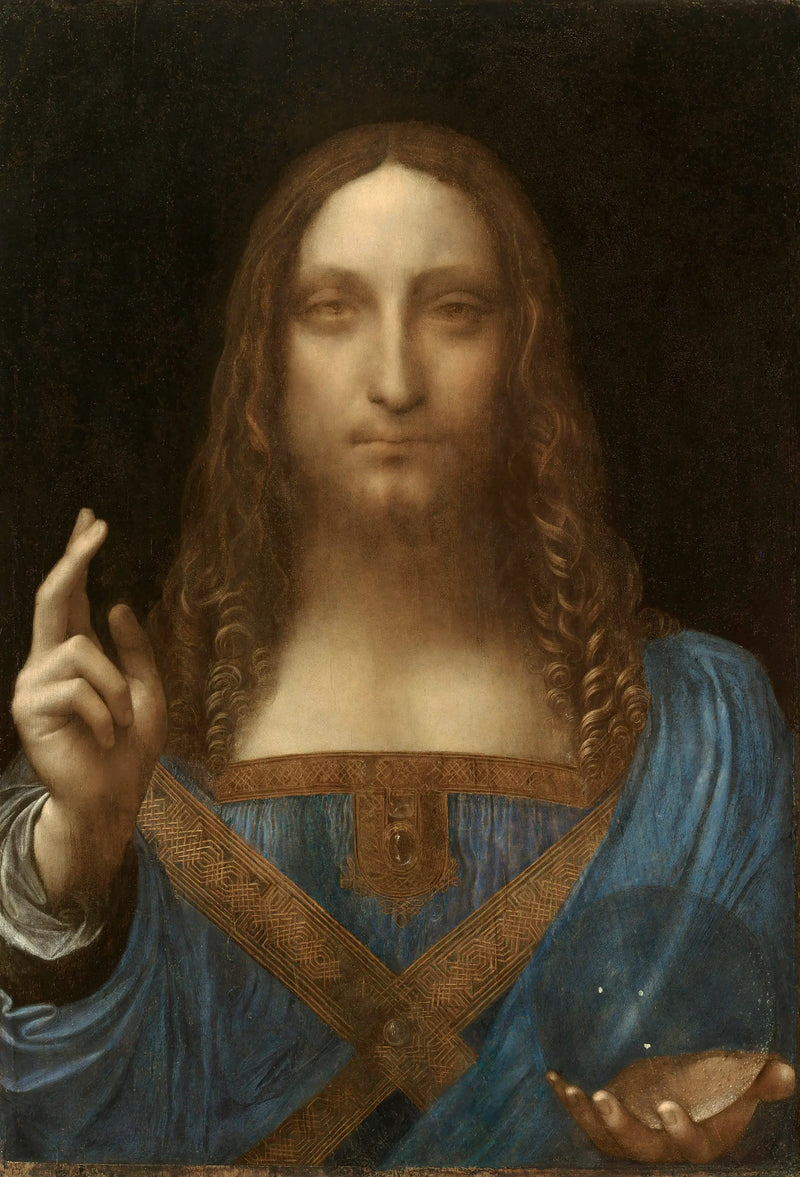 Salvator Mundi (Maailman Pelastaja) - Leonardo da Vinci