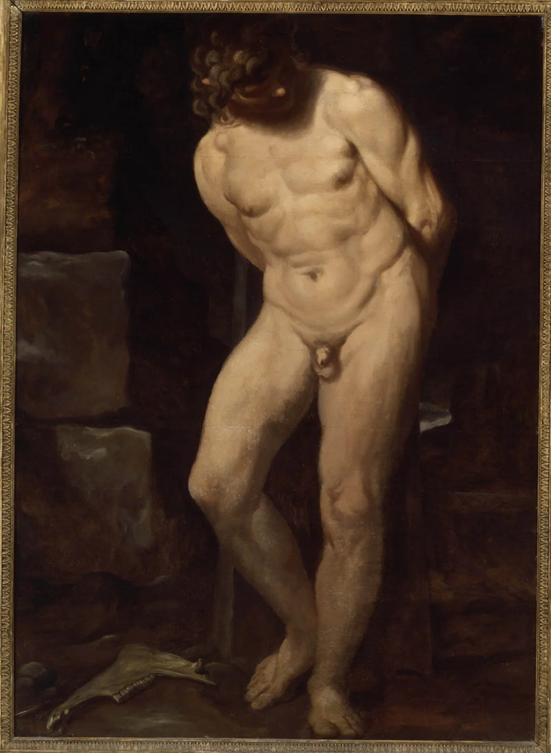 Samsonin kahlehdittu - Annibale Carracci