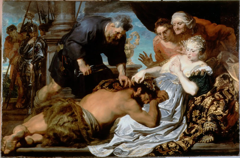 Samson ja Dalila - Antoine van Dyck