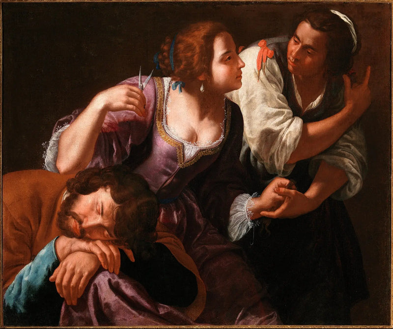 Samson ja Dalila - Artemisia Gentileschi