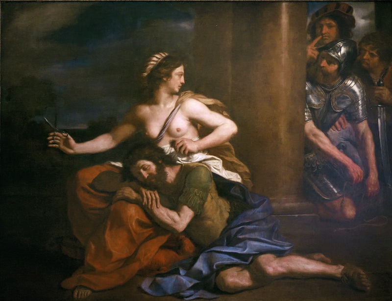 Samson ja Dalila - Guercino