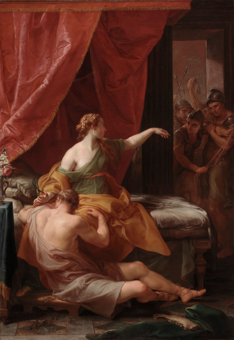 Samson ja Dalila - Pompeo Batoni
