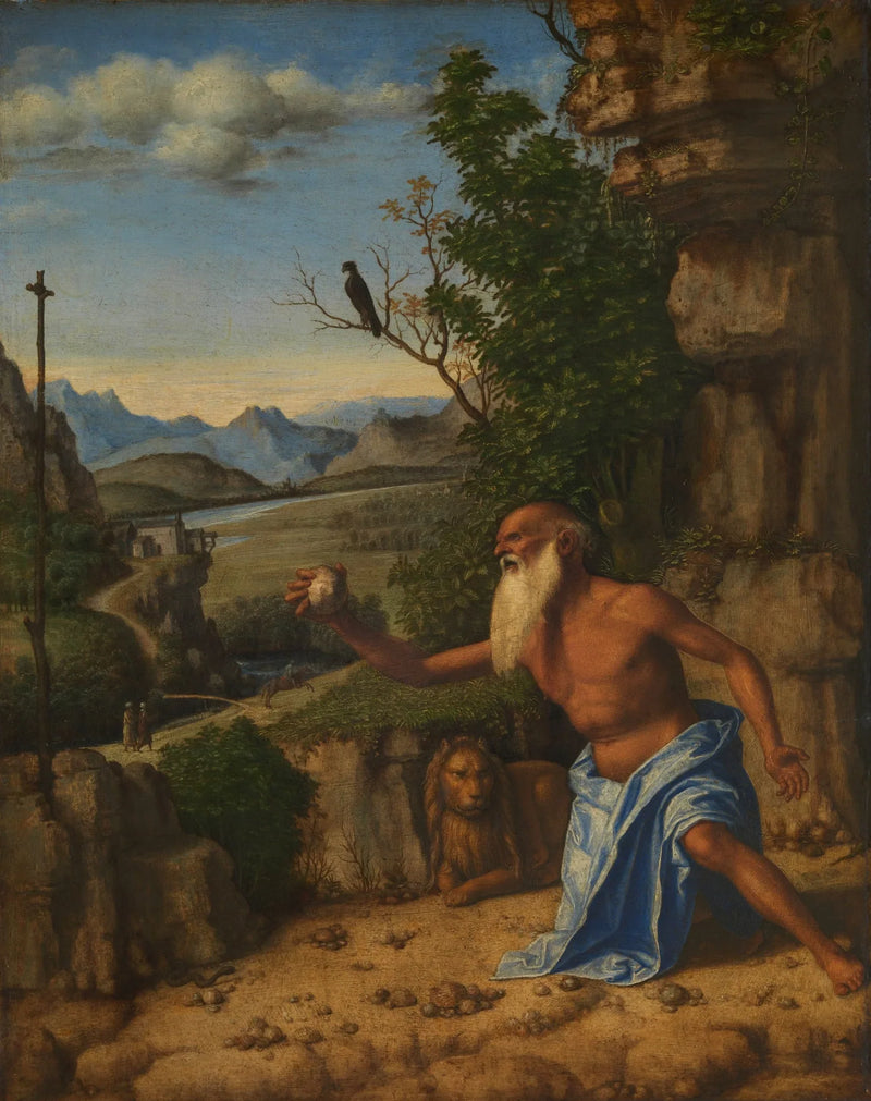 San Girolamo erämaassa - Cima da Conegliano