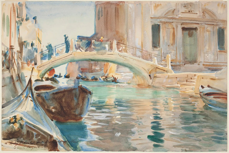 San Giuseppe di Castello, Venetsia - John Singer Sargent