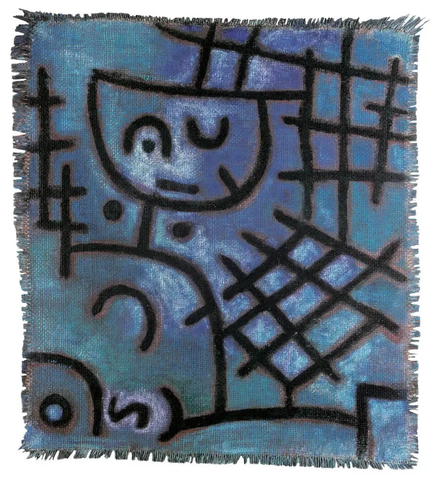 Sans titre (Gefangen/Diesseits-Jenseits/Figur) - Paul Klee image 1 copie peinte à la main à l’huile