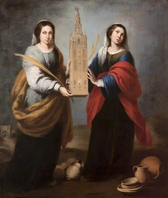 Santa Justa ja Santa Rufina - Bartolomé Esteban Murillo