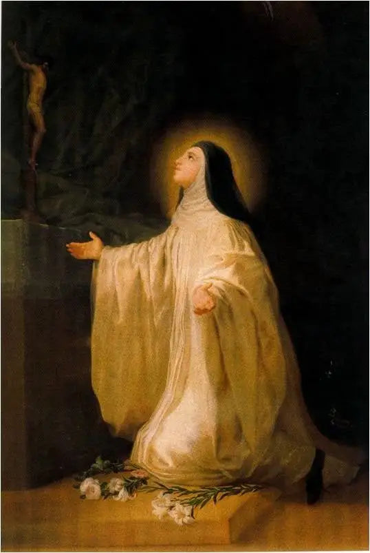 Santa Lutgarda - Francisco de Goya