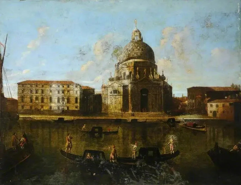 Santa Maria della Salute, Venetsia - Canaletto
