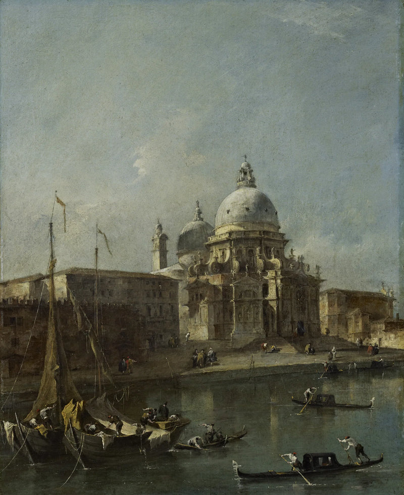 Santa Maria della Salute, Venetsia - Francesco Guardi