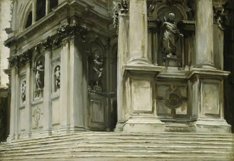 Santa Maria della Salute, Venetsia - John Singer Sargent