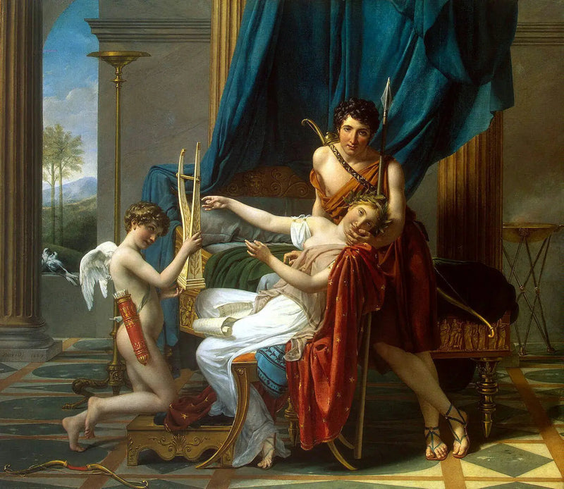 Sapho, Phaon ja Rakkaus - Jacques-Louis David