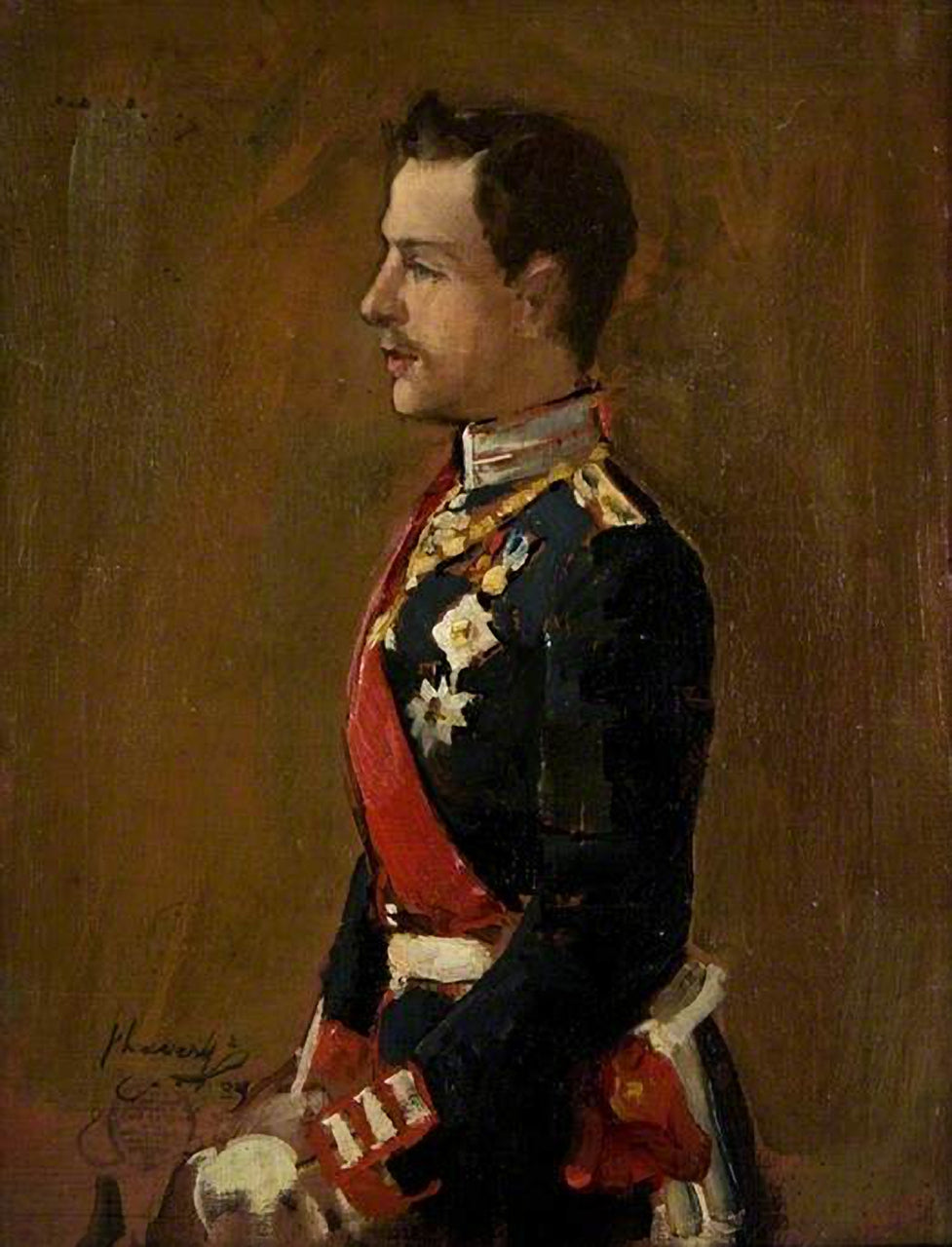 Hänen kuninkaallinen korkeutensa Hessenin perinnöllinen suurherttua (luonnos) - John Lavery