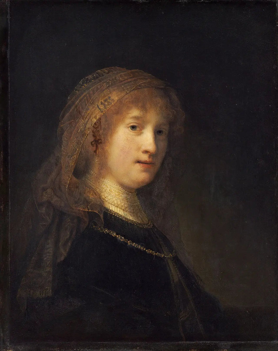 Saskia van Uylenburgh, taiteilijan vaimo - Rembrandt