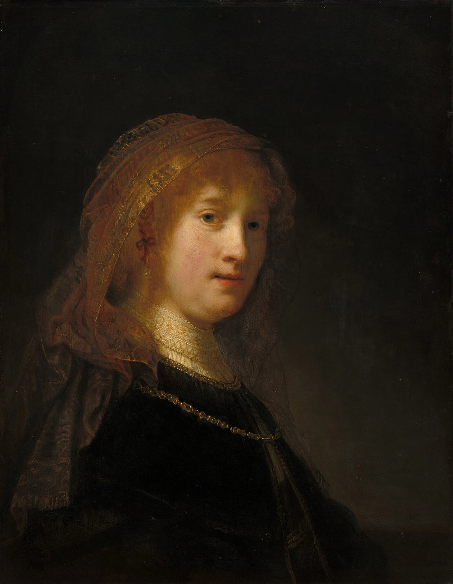 Saskia van Uylenburgh, taiteilijan vaimo - Rembrandt