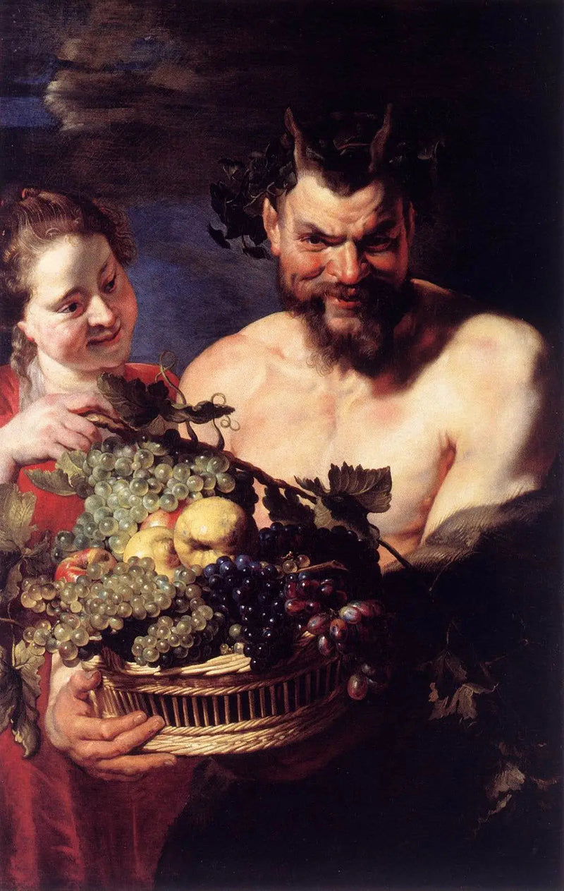 Satyyri ja tyttö - Peter Paul Rubens