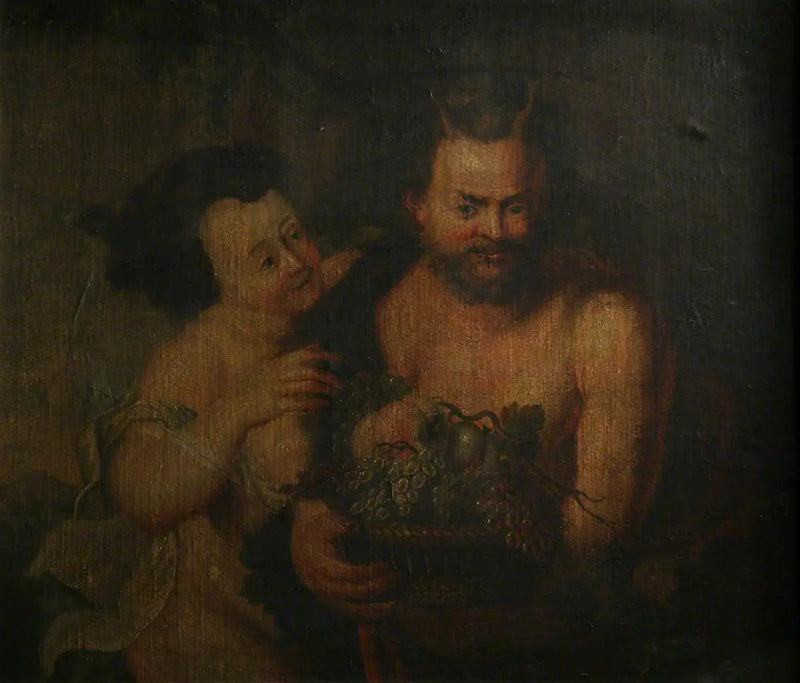 Satyre ja tyttö - Peter Paul Rubens