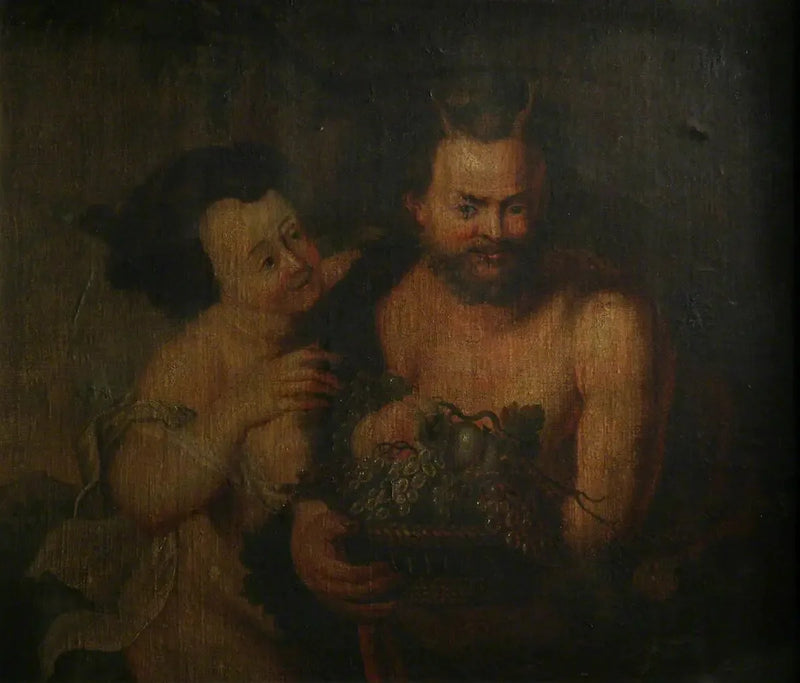 Satyre ja tyttö - Peter Paul Rubens
