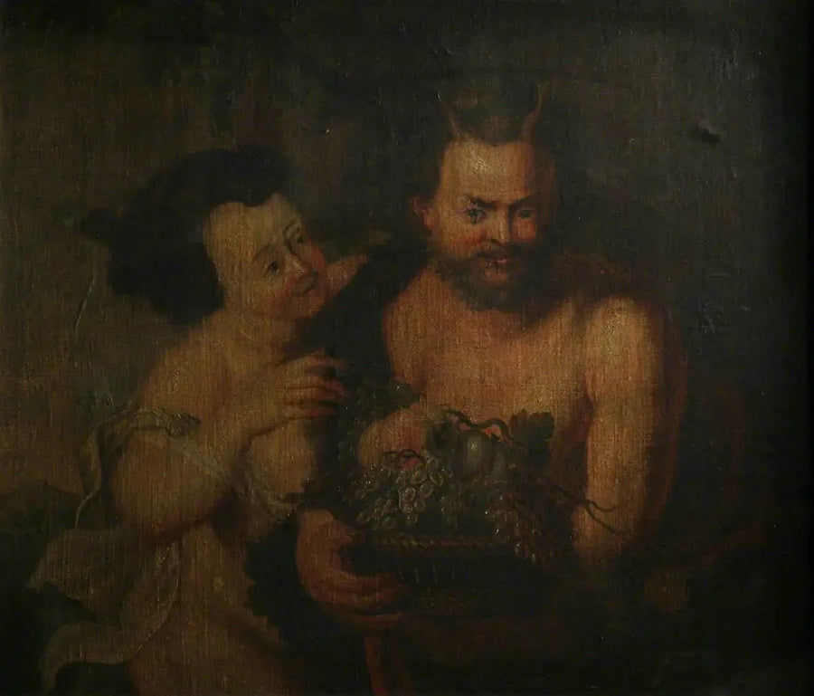 Satyre ja tyttö - Peter Paul Rubens