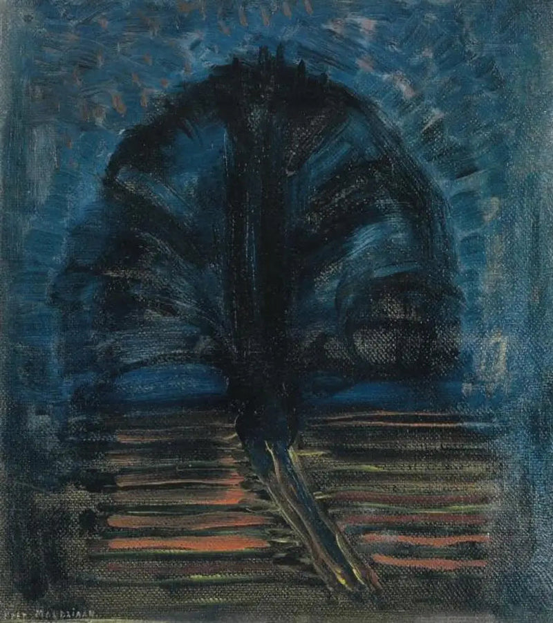 Sininen saarni II - Piet Mondrian