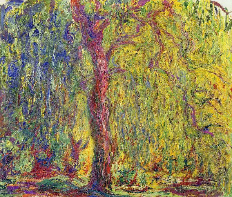 Itkevä paju - Claude Monet