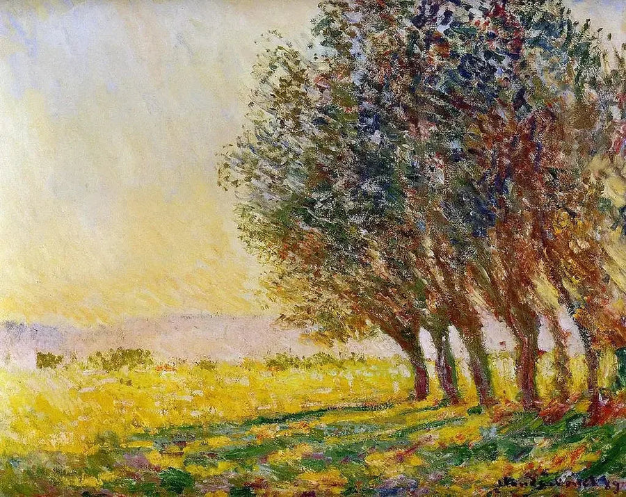 Auringonlaskun auringot - Claude Monet