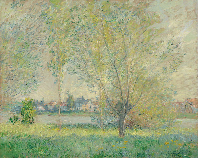 Les Saules W611 - Claude Monet