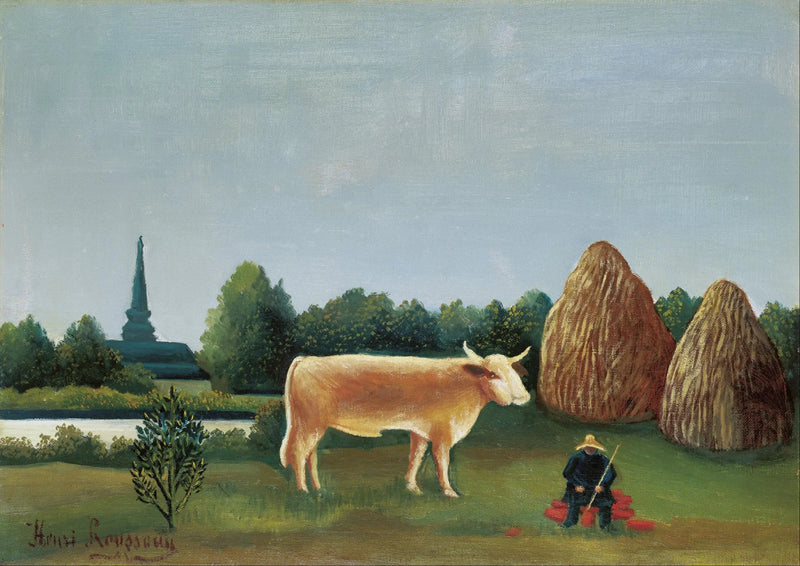 Bagneux'n kohtaus, Pariisin esikaupungilla - Henri Rousseau
