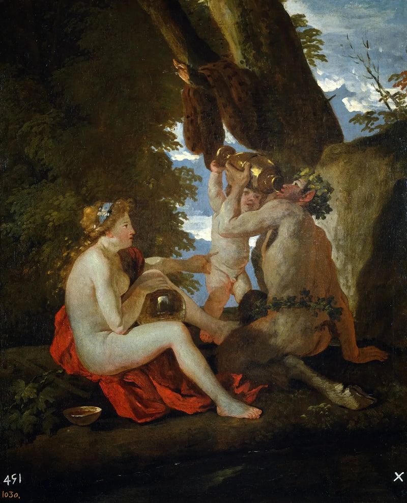 Bachinäkymä - Nicolas Poussin