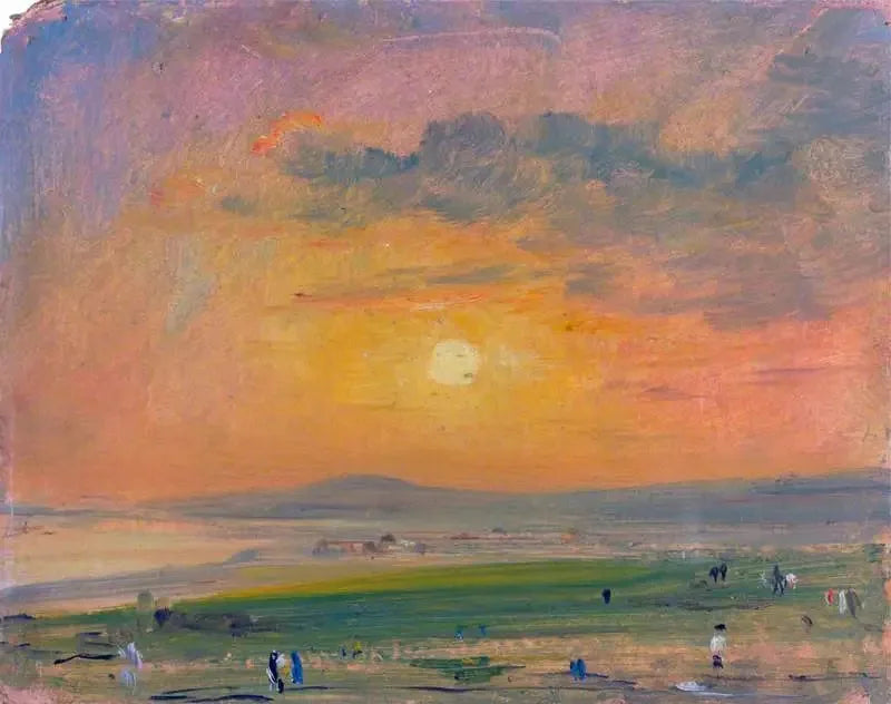Rantamaisema Brightonissa, ilta - John Constable