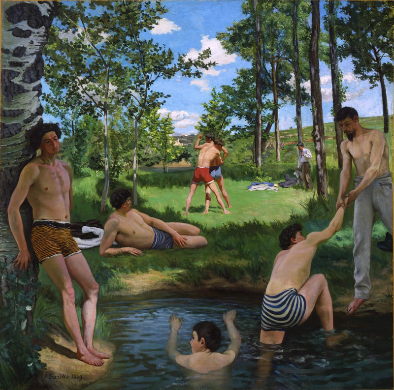 Kesäkuva - Frédéric Bazille