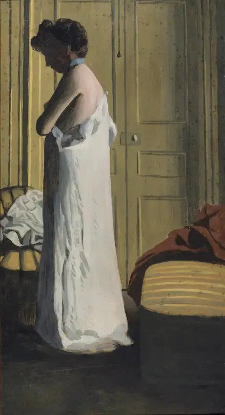Sisätilan kohtaus - Félix Vallotton