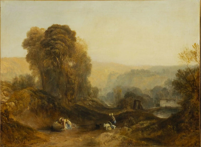 Näkymä Derbyshiressä - J. M. W. Turner