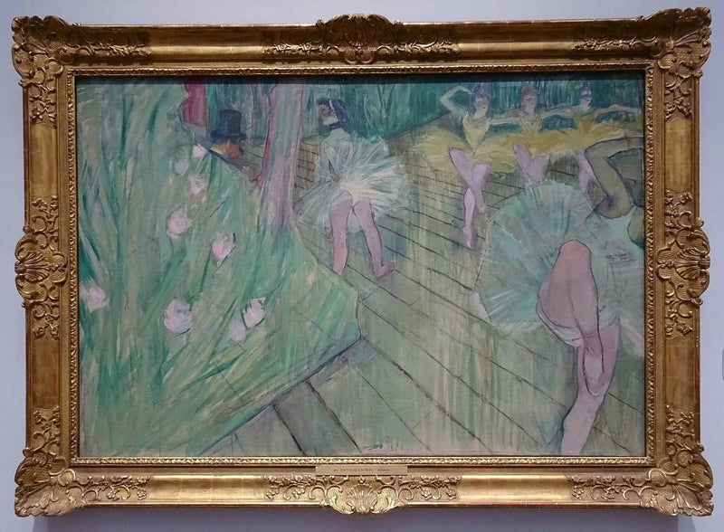 Balettikohtaus - Henri de Toulouse-Lautrec