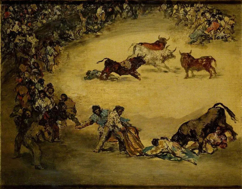 Härkätaistelu: Espanjan Hauskuus - Francisco de Goya