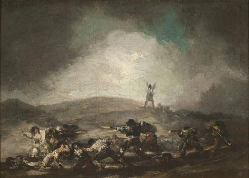 Sotakohtaus - Francisco de Goya